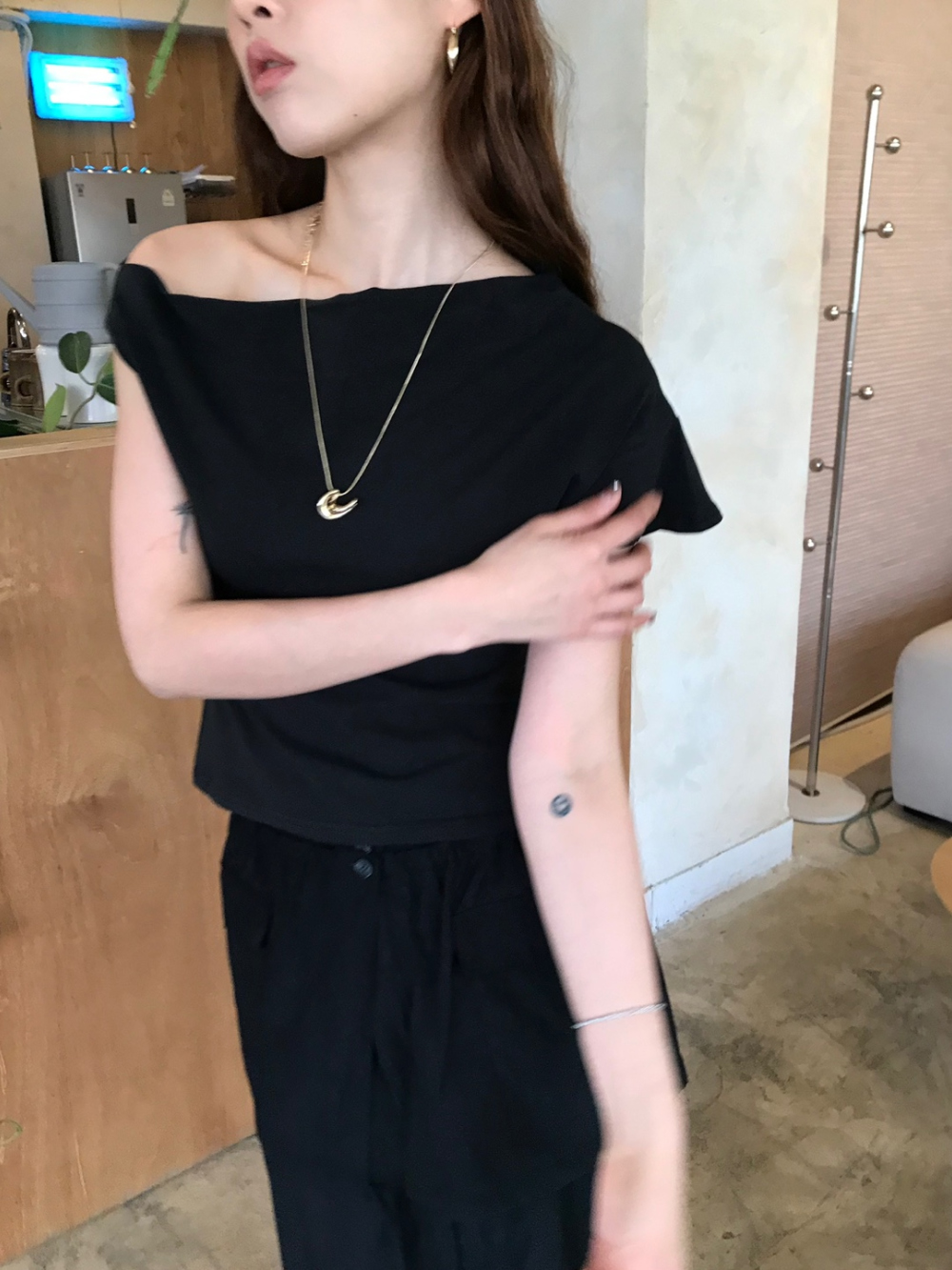 드레스 모델 착용 이미지-S1L39