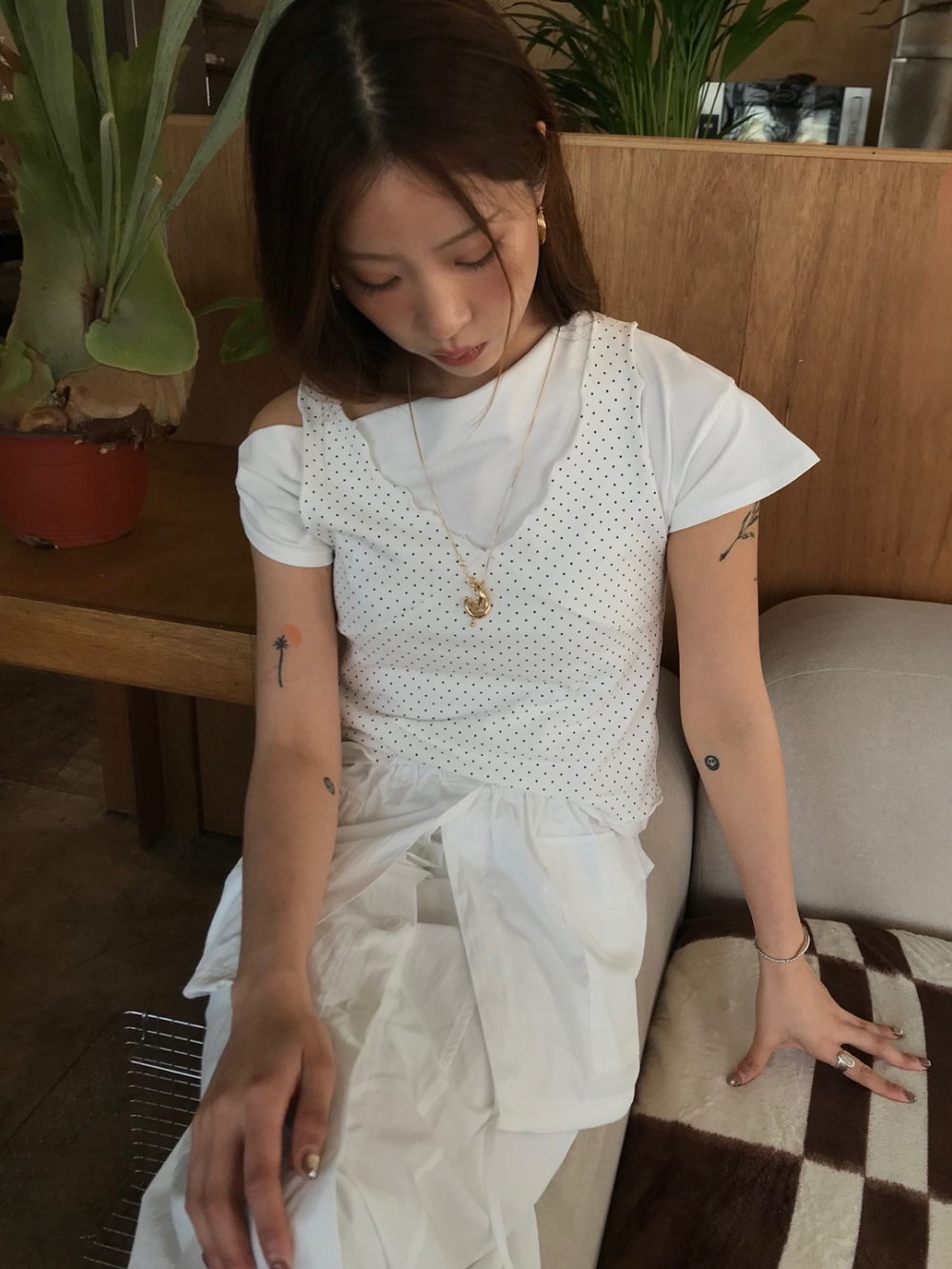 드레스 모델 착용 이미지-S1L33