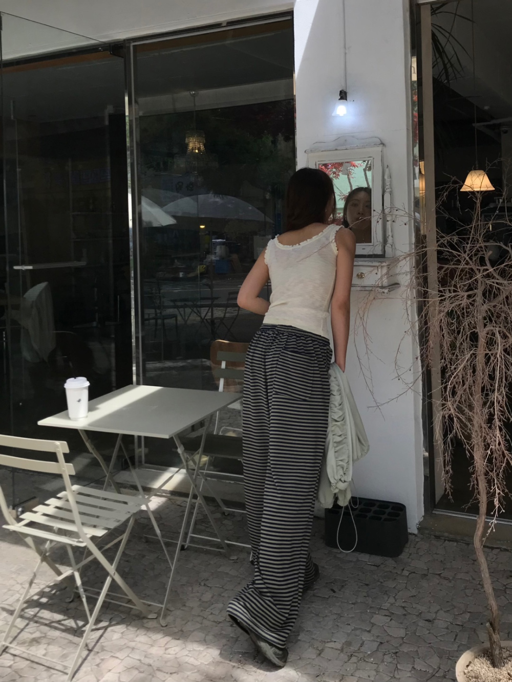 드레스 모델 착용 이미지-S1L50