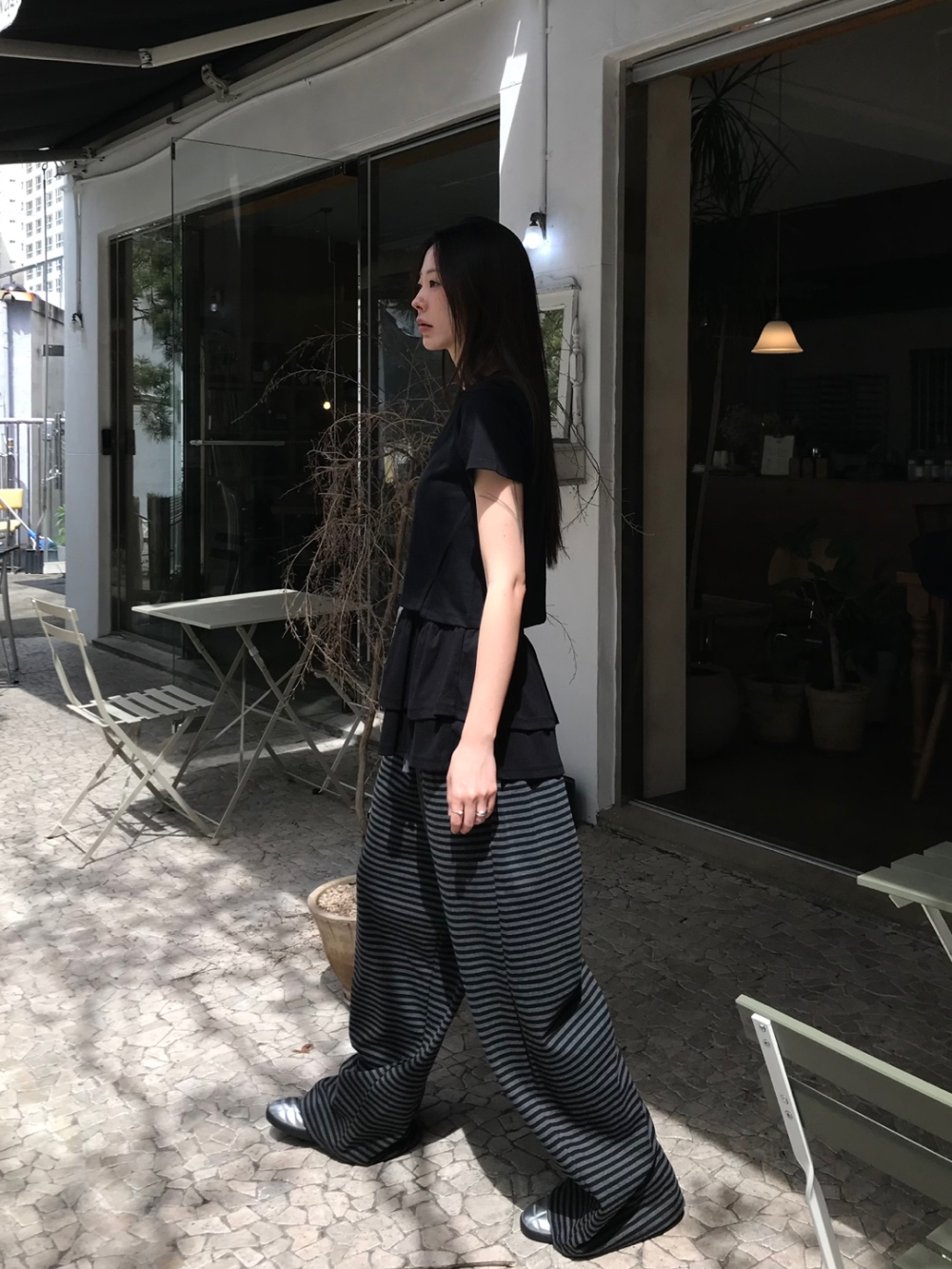 드레스 모델 착용 이미지-S1L34