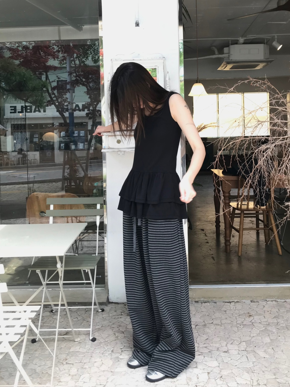 드레스 모델 착용 이미지-S1L30