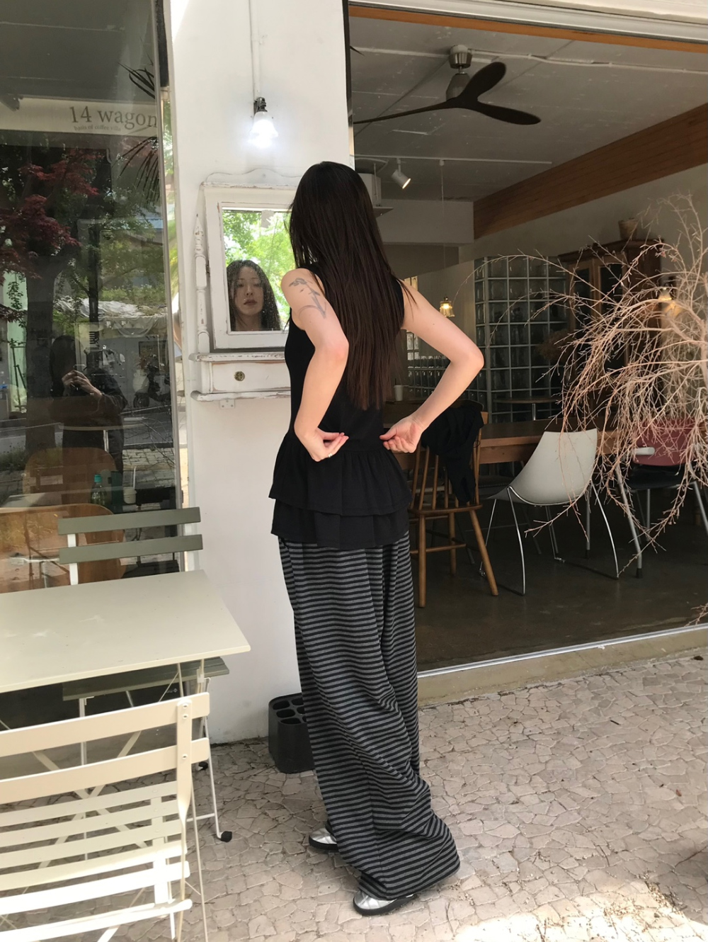 드레스 모델 착용 이미지-S1L32