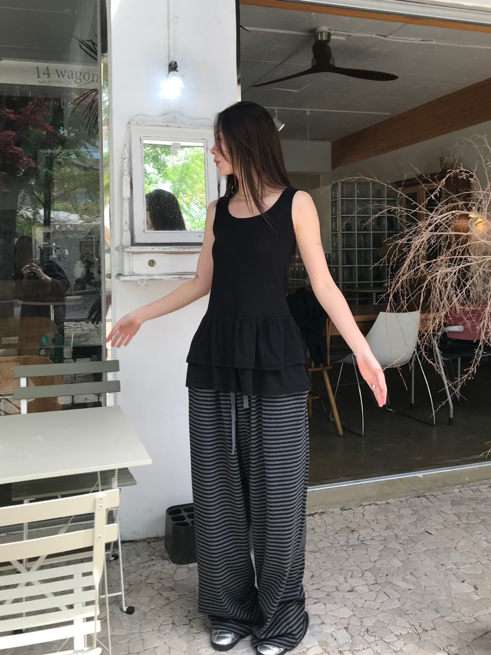 드레스 모델 착용 이미지-S1L35