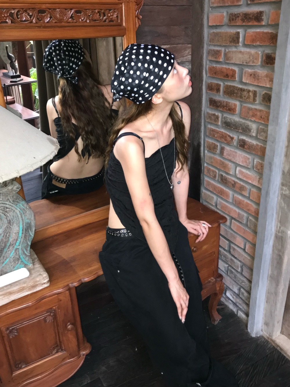 모자 모델 착용 이미지-S1L34