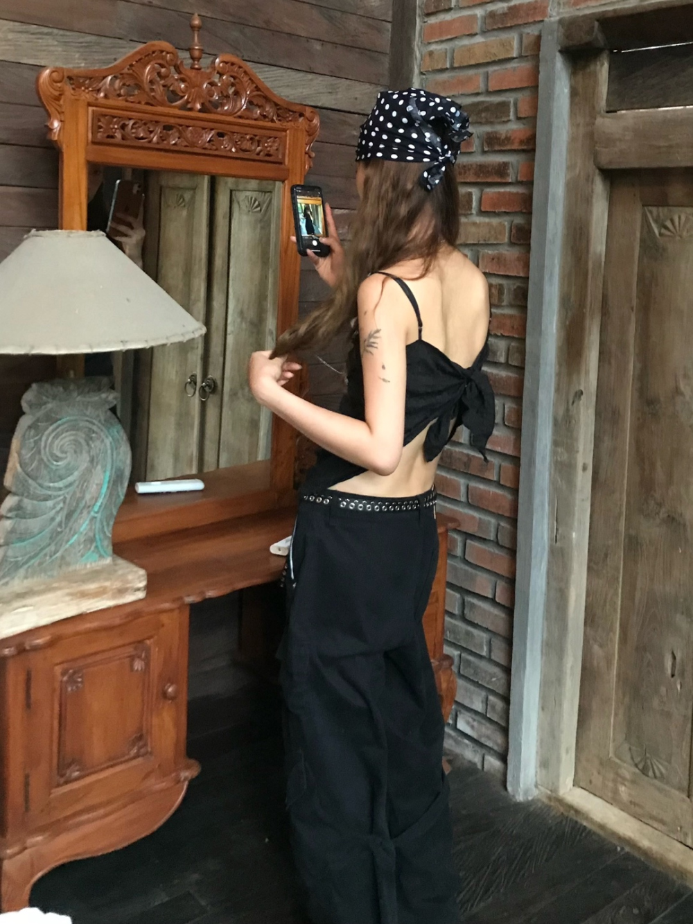 모자 모델 착용 이미지-S1L32