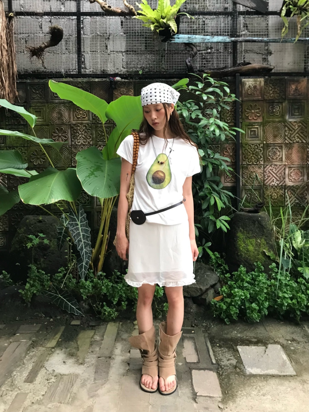 모자 모델 착용 이미지-S1L23