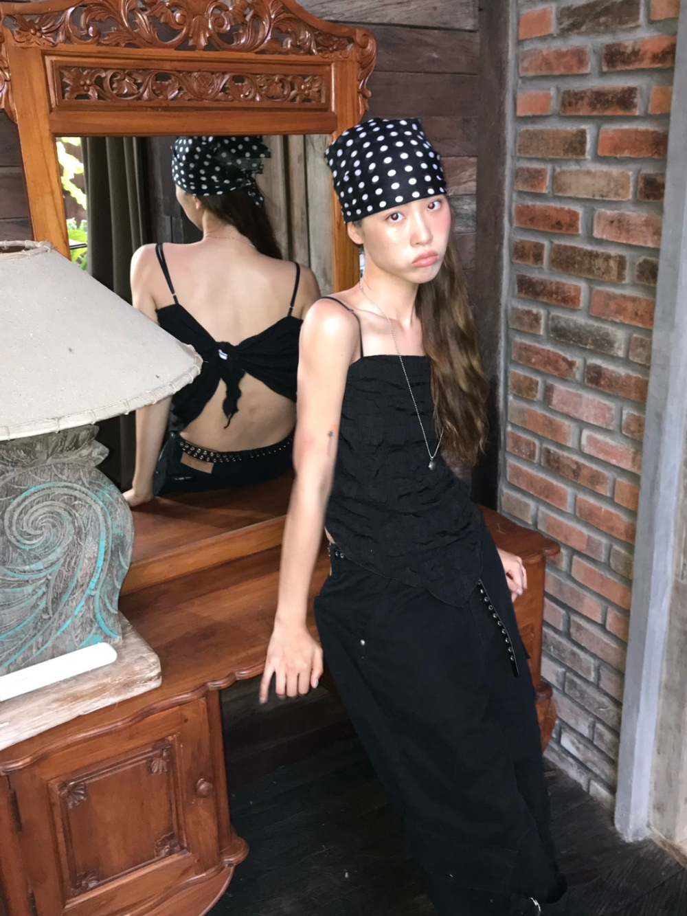 모자 모델 착용 이미지-S1L35