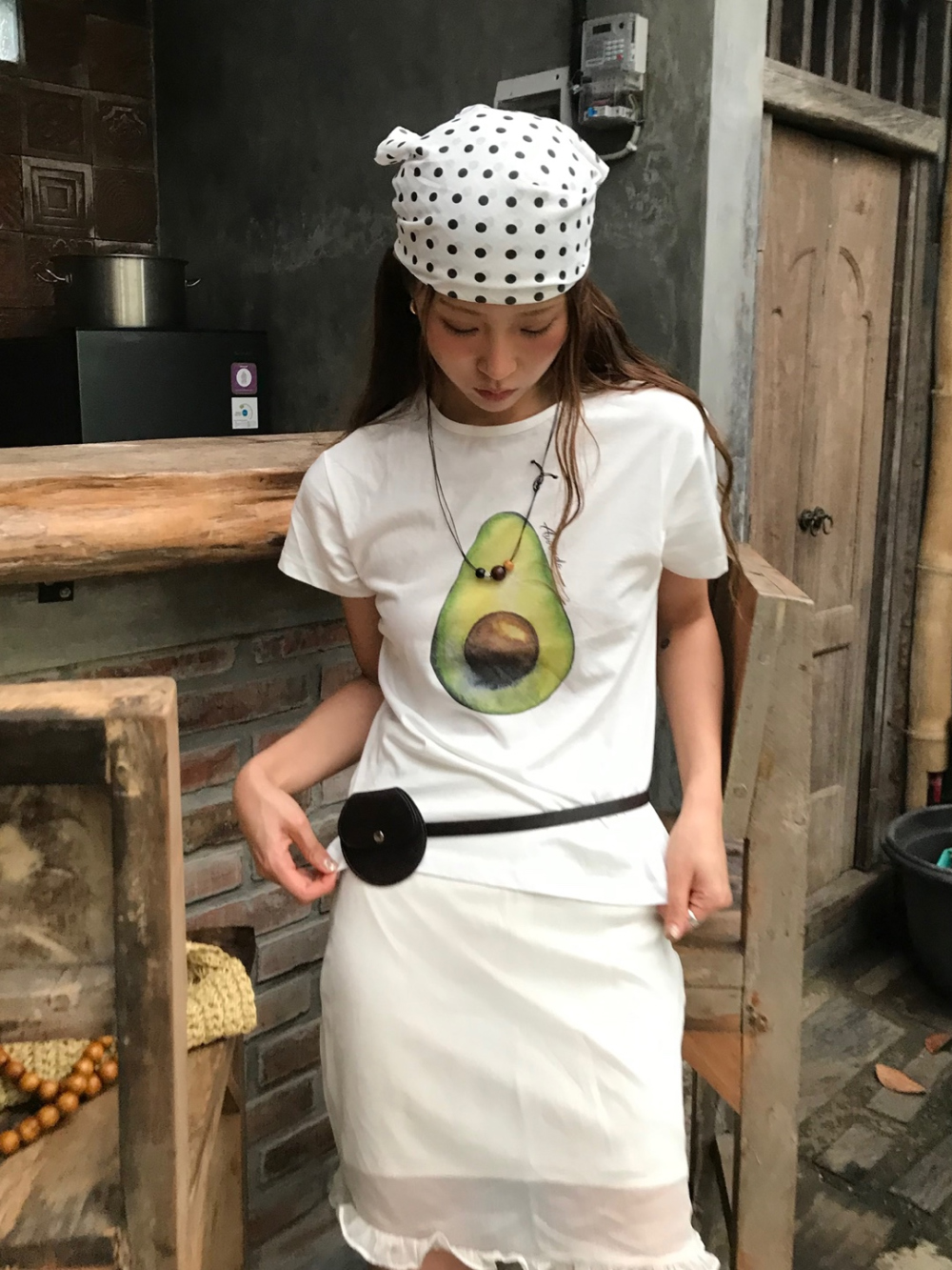 모자 모델 착용 이미지-S1L30