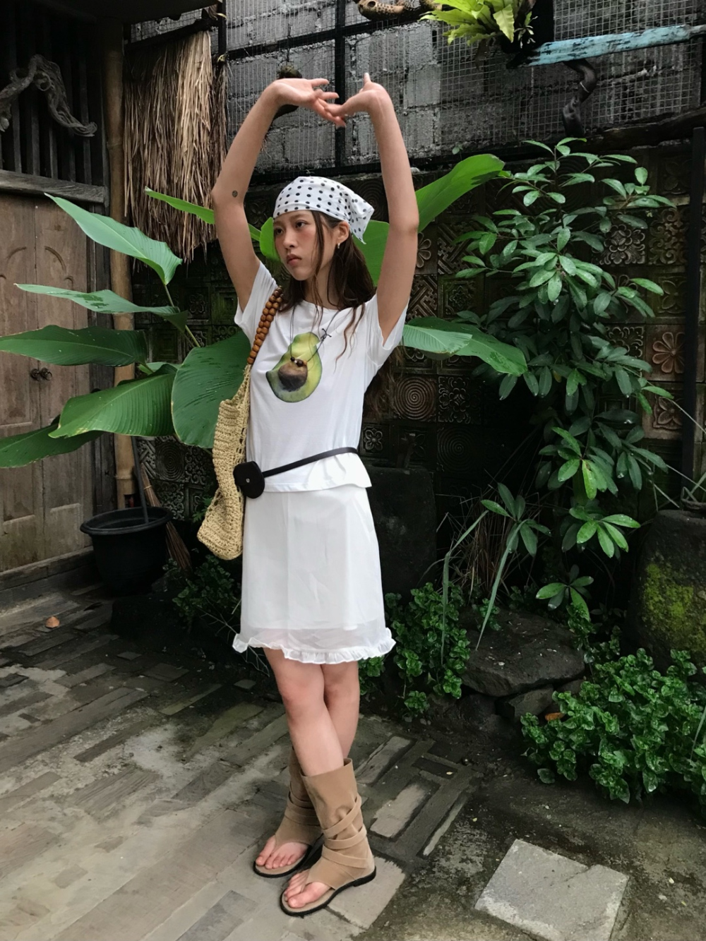 모자 모델 착용 이미지-S1L27