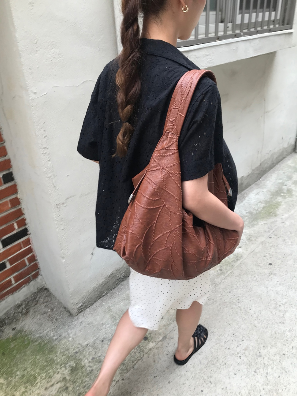 드레스 모델 착용 이미지-S1L31