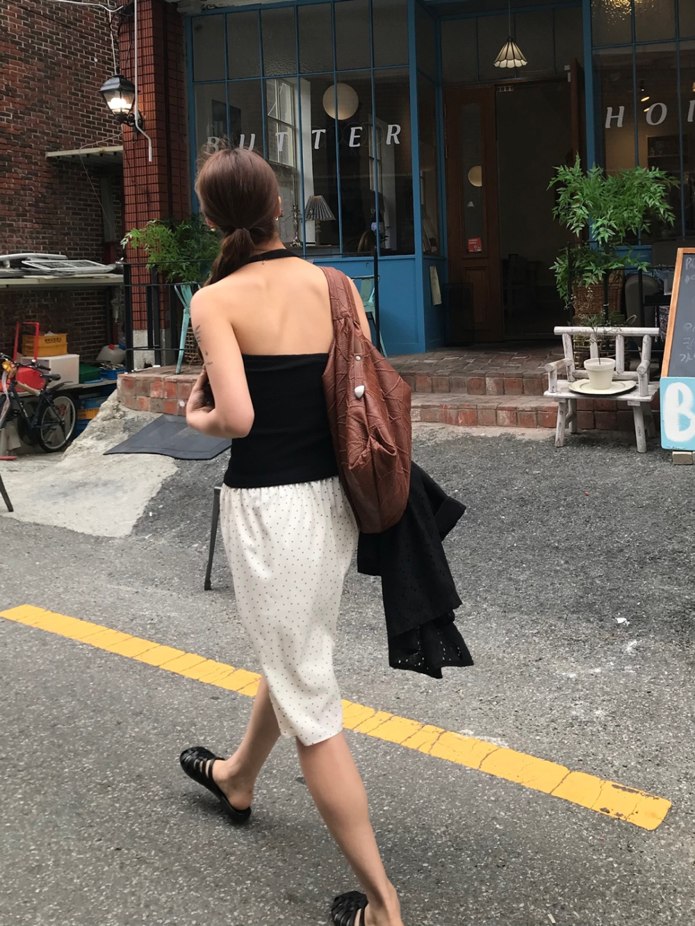 드레스 모델 착용 이미지-S1L21