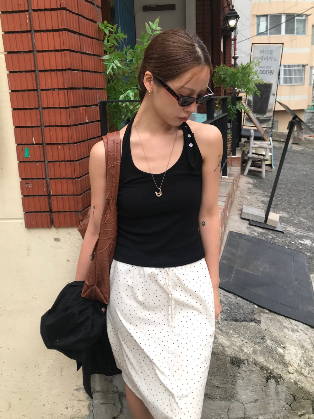 드레스 모델 착용 이미지-S1L19