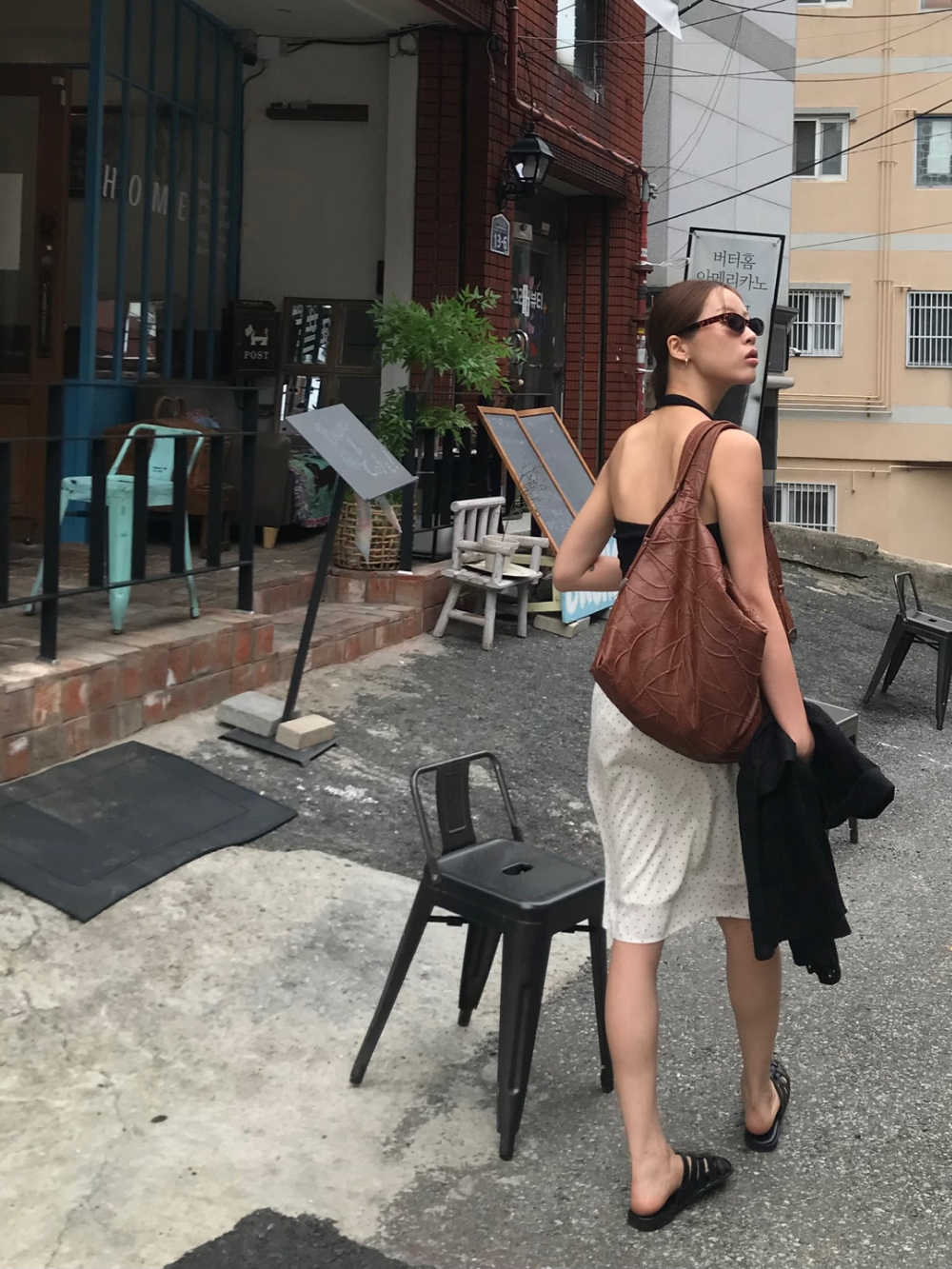 드레스 모델 착용 이미지-S1L22