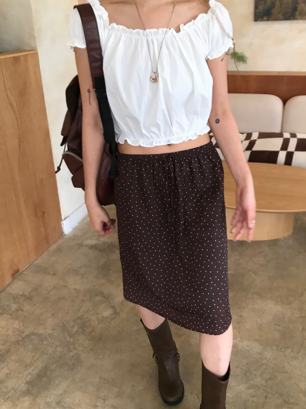 드레스 모델 착용 이미지-S1L33