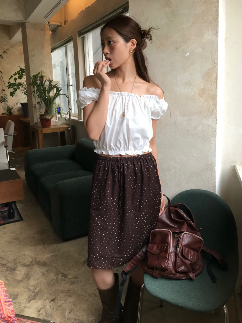 드레스 모델 착용 이미지-S1L39