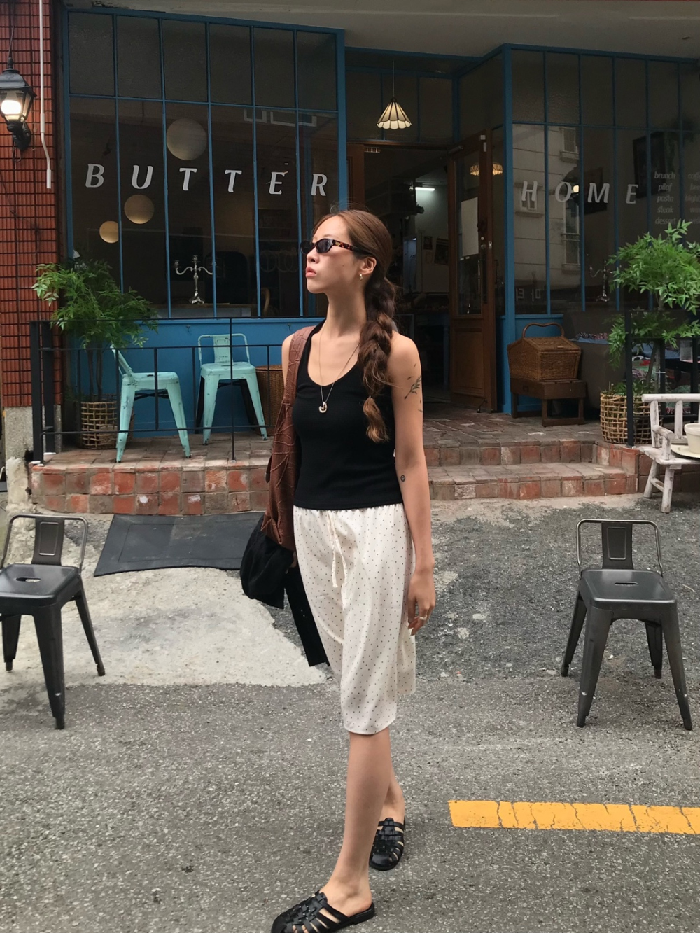 드레스 모델 착용 이미지-S1L20