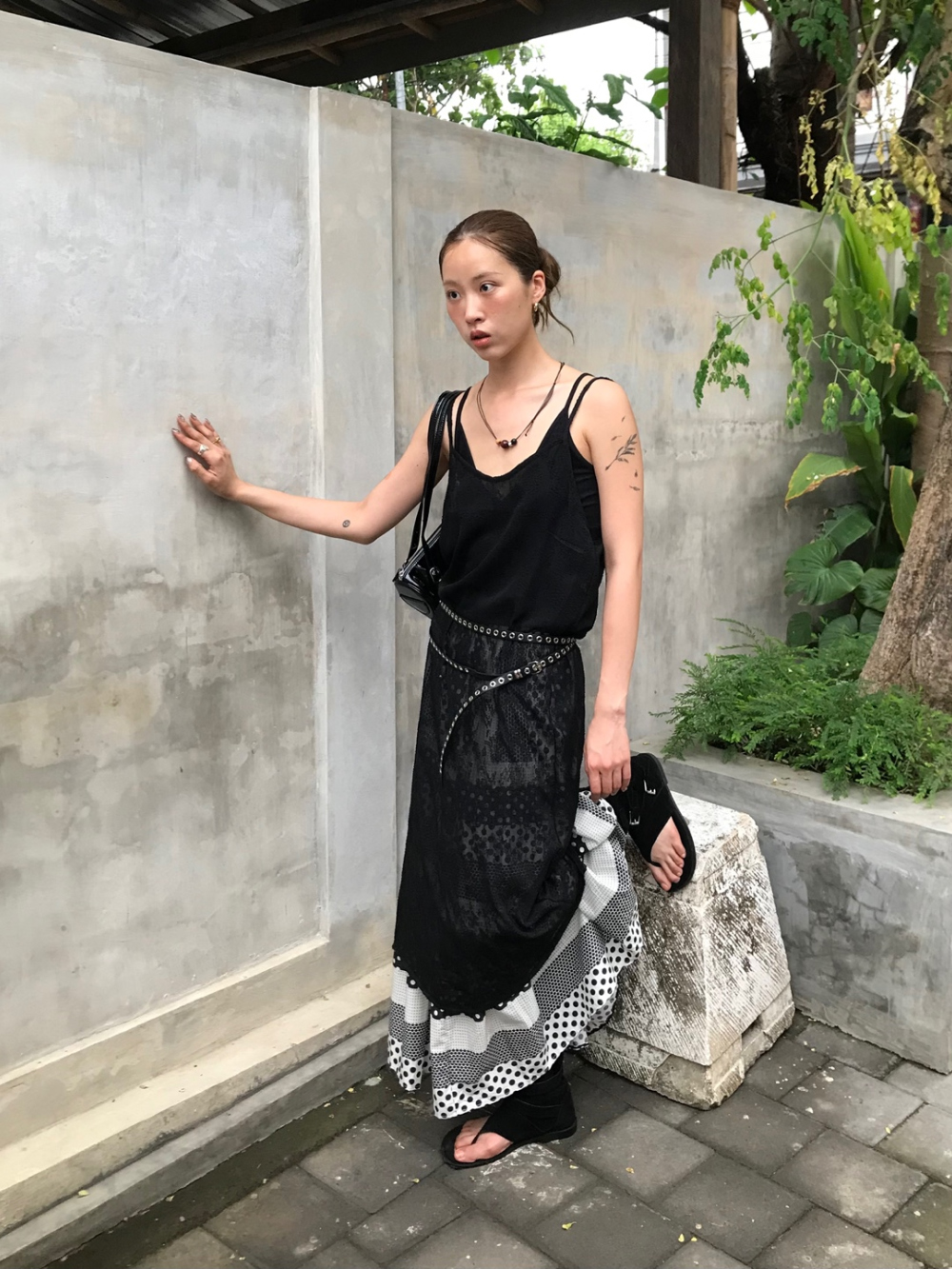 드레스 모델 착용 이미지-S1L27