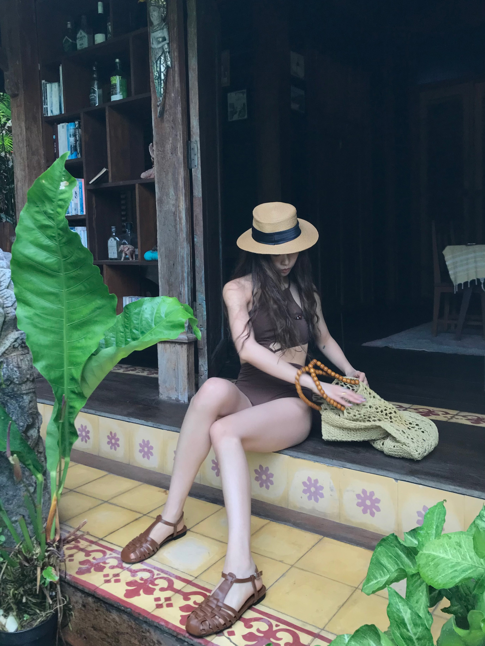 드레스 모델 착용 이미지-S1L22