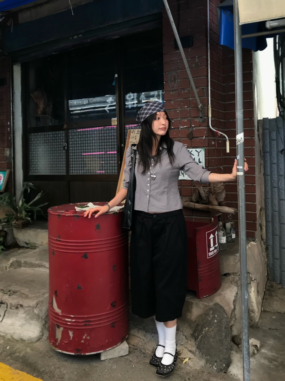 드레스 모델 착용 이미지-S1L58