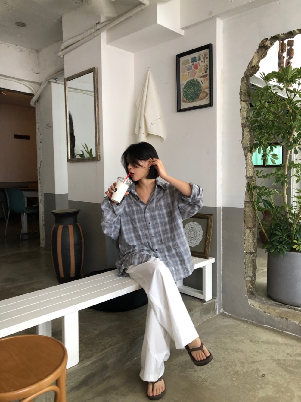 드레스 모델 착용 이미지-S1L42