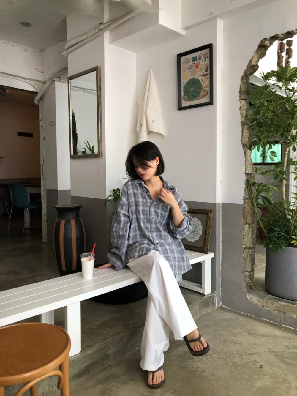 드레스 모델 착용 이미지-S1L38