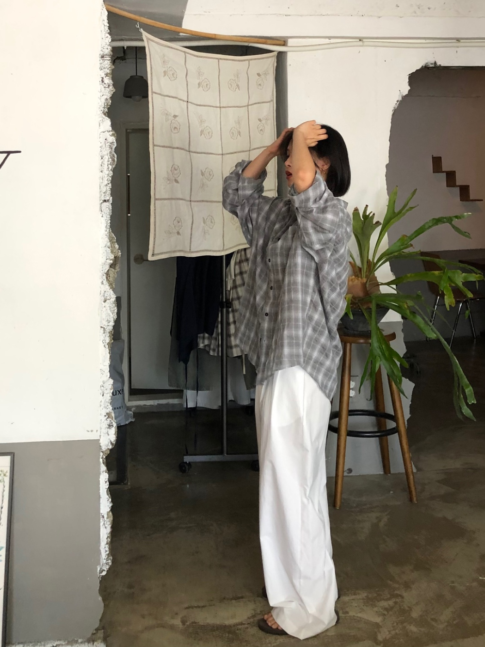 드레스 모델 착용 이미지-S1L44