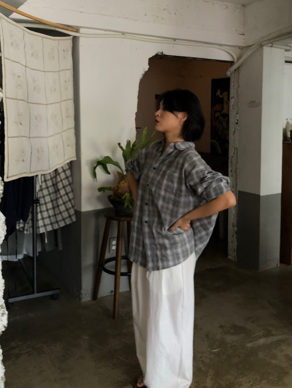 드레스 모델 착용 이미지-S1L35