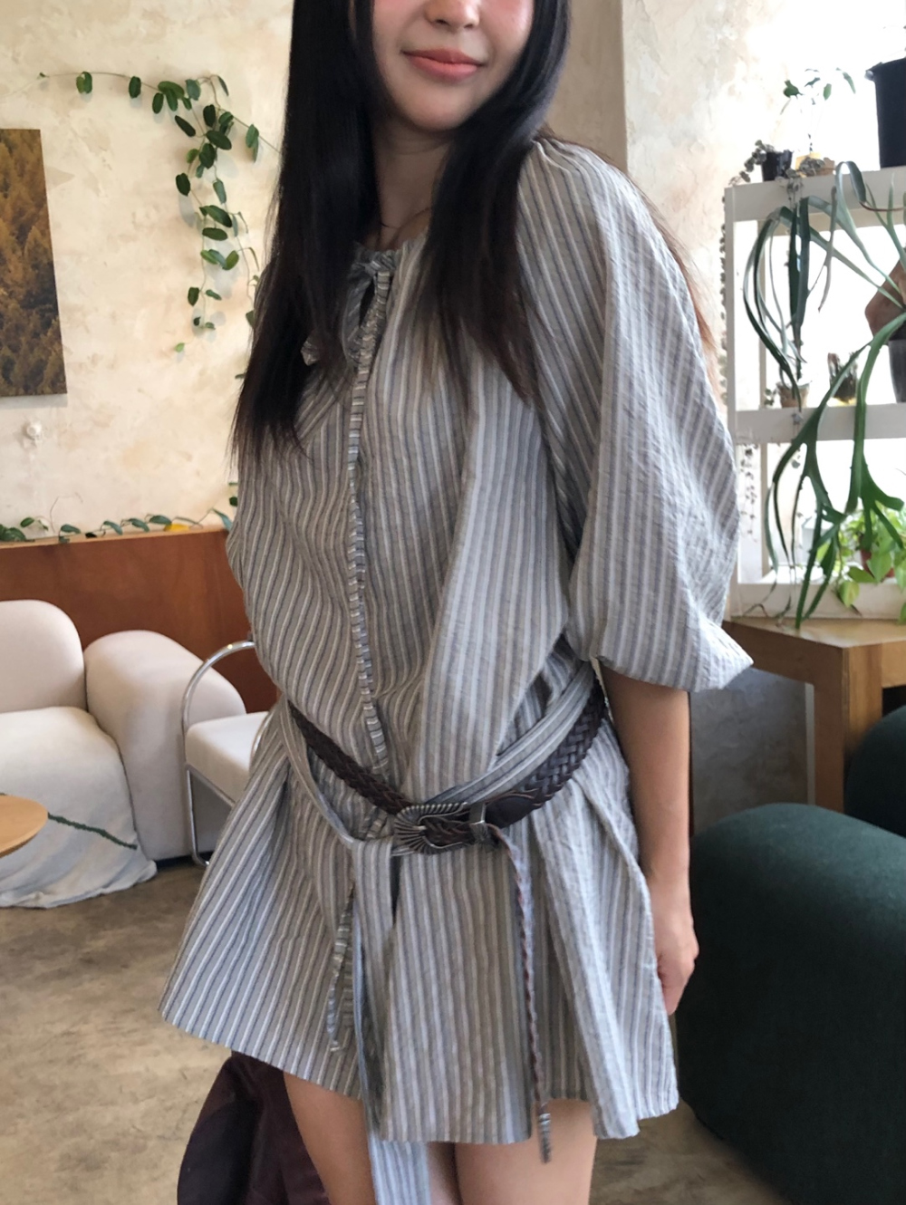 swan stripe one-piece | ファッション通販サイト NUGU