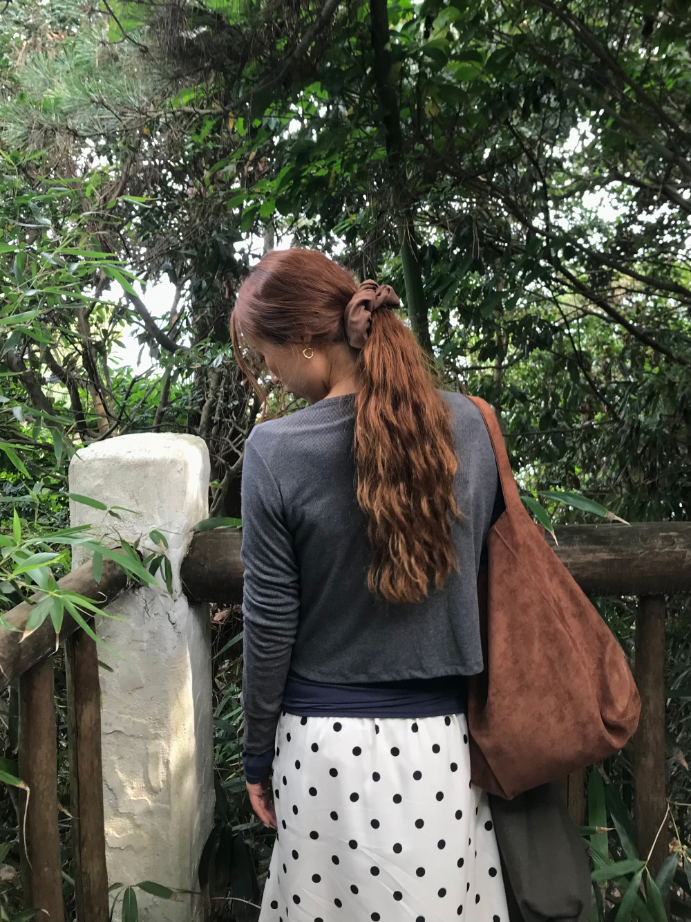 카디건 모델 착용 이미지-S1L25