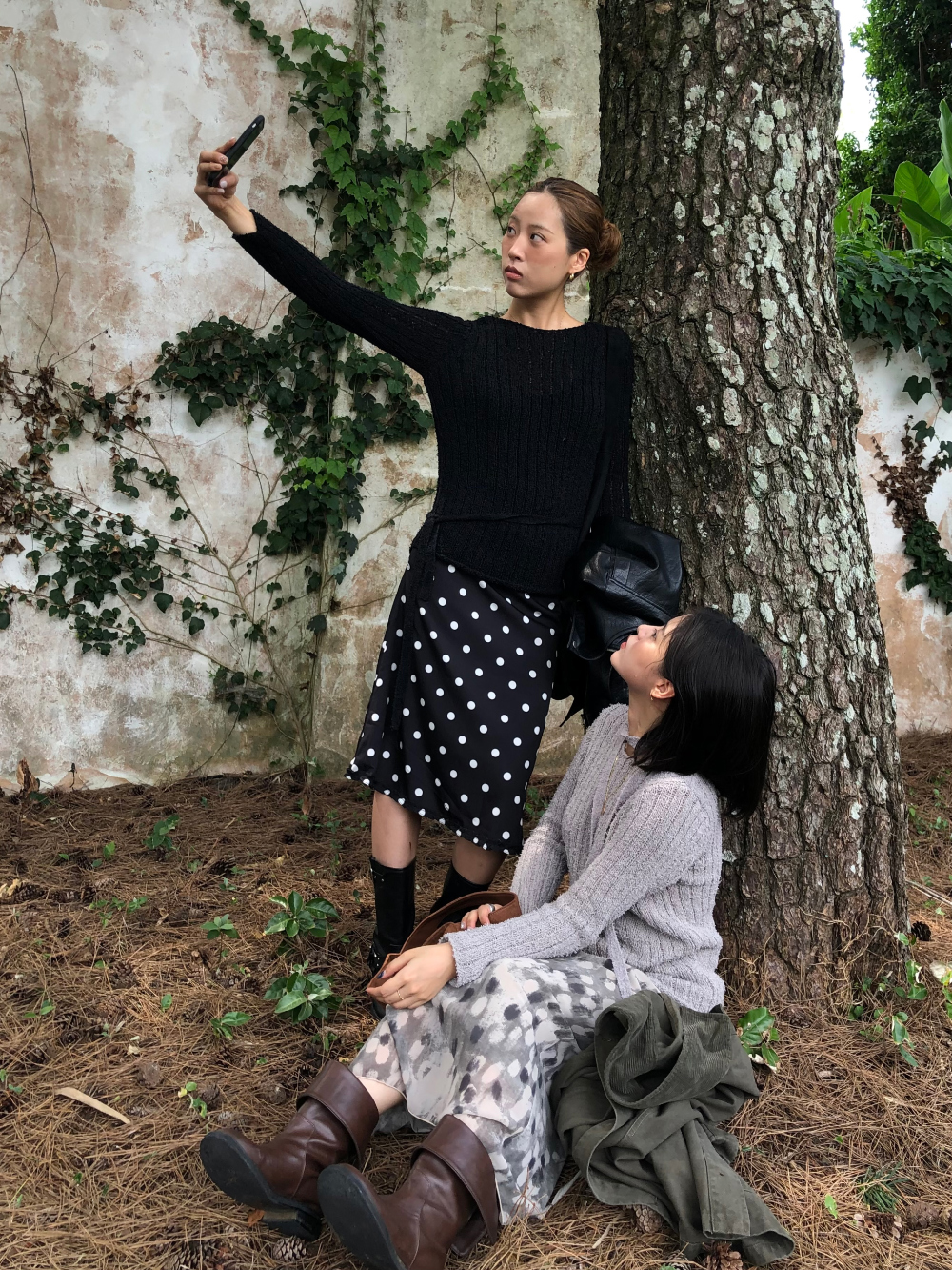 코트 모델 착용 이미지-S1L17