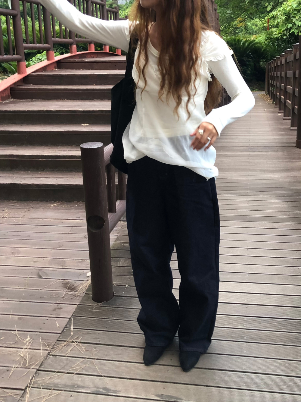 코트 모델 착용 이미지-S1L26