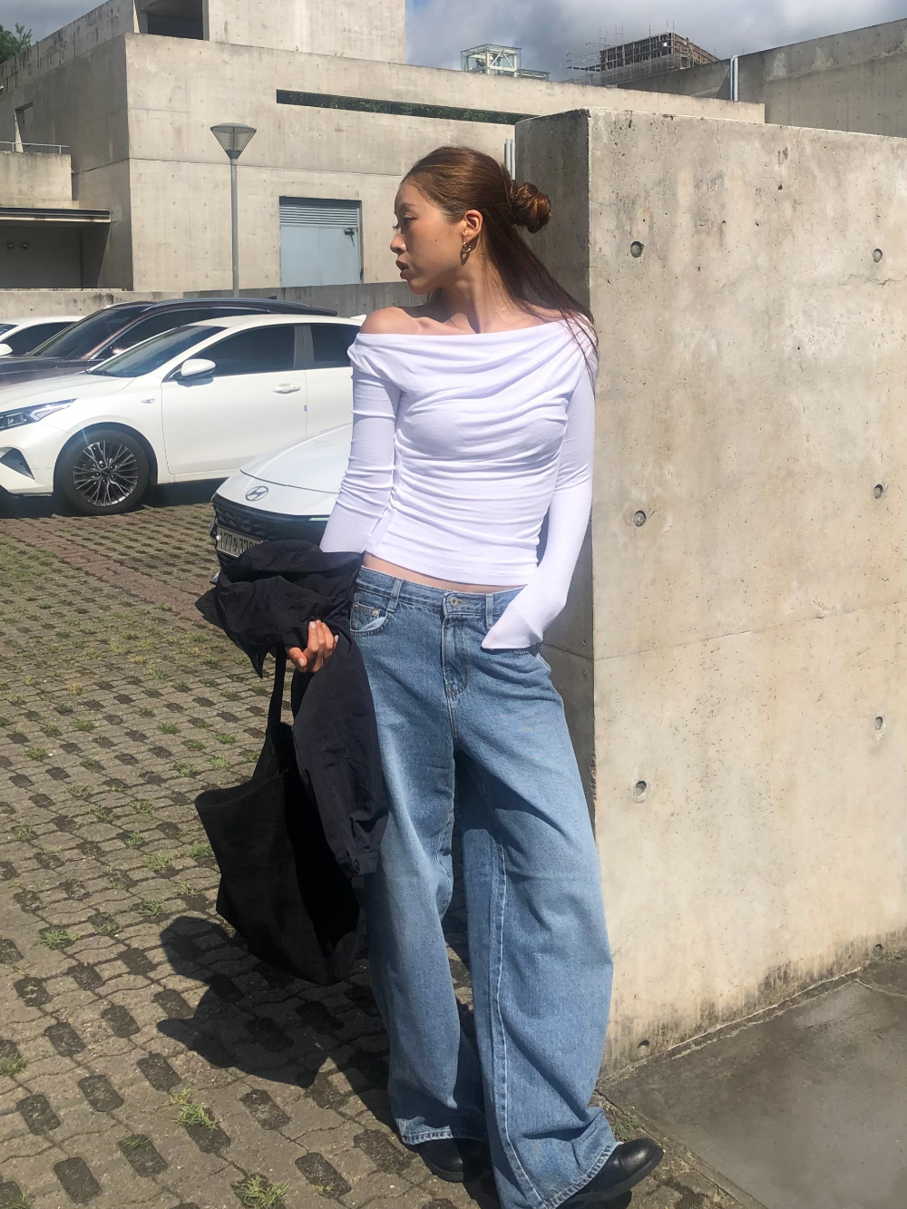 드레스 모델 착용 이미지-S1L58