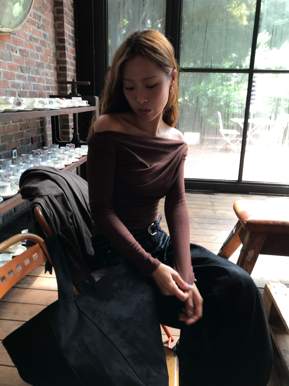 드레스 모델 착용 이미지-S1L21