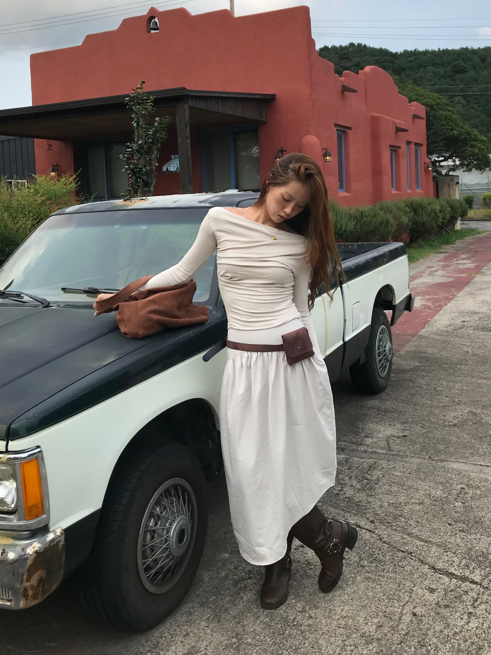 드레스 모델 착용 이미지-S1L39