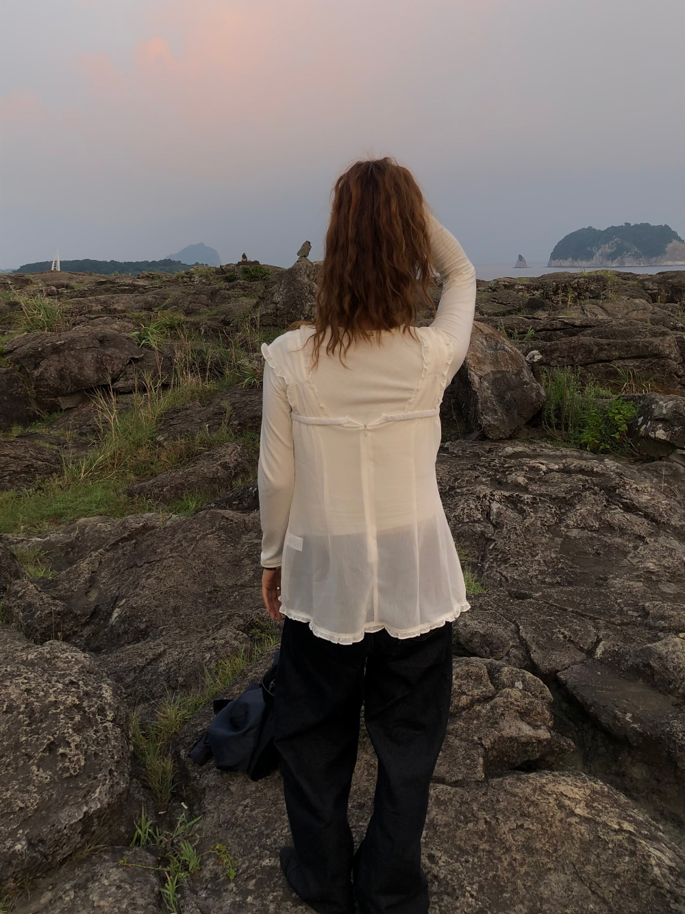 코트 모델 착용 이미지-S1L19