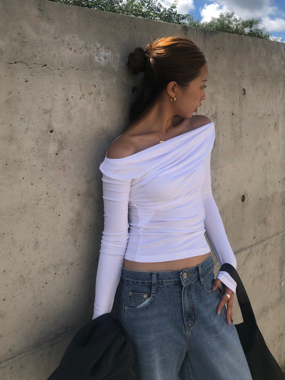 드레스 모델 착용 이미지-S1L53