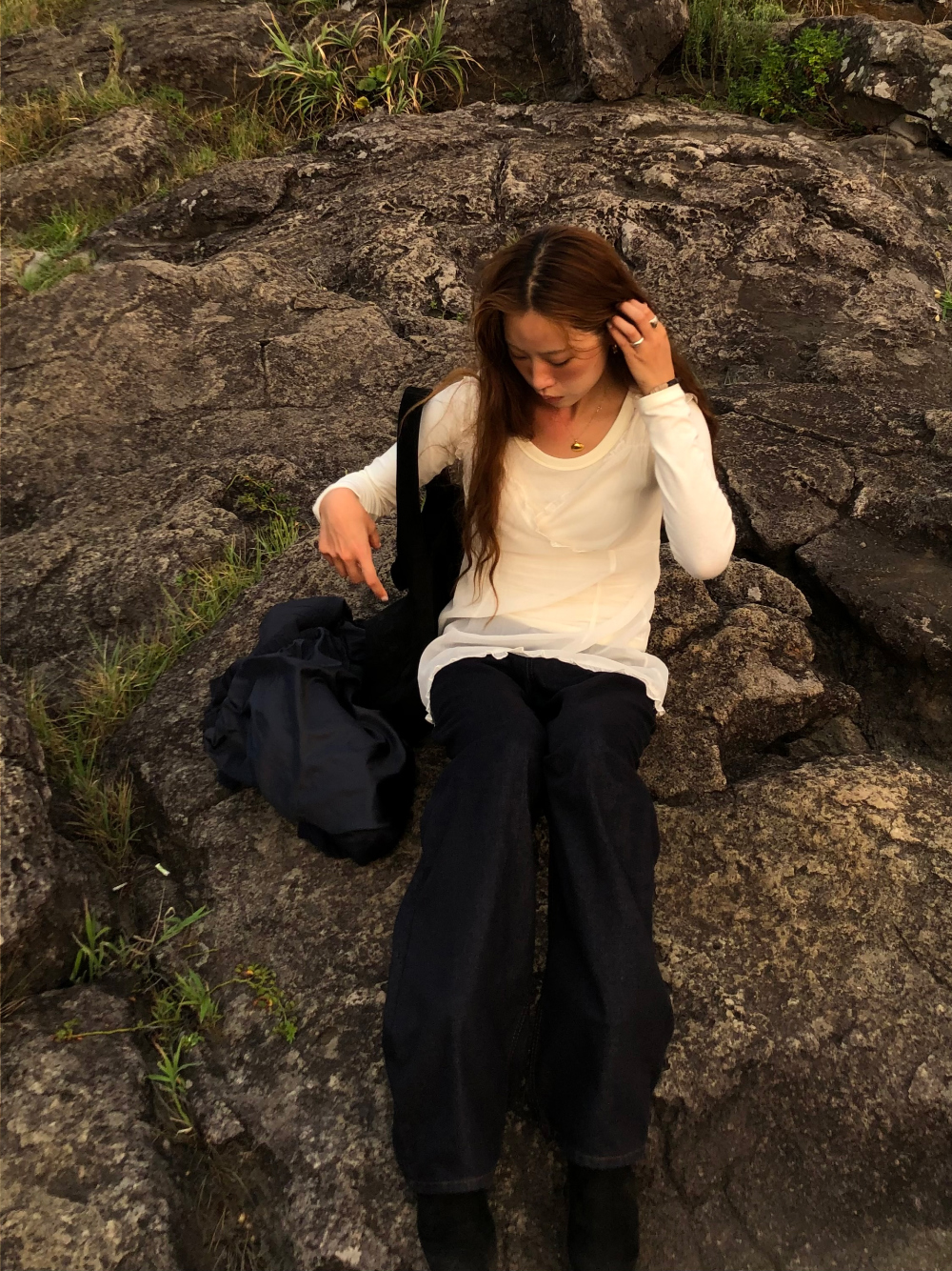 코트 모델 착용 이미지-S1L15