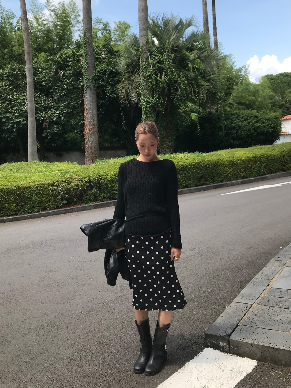 코트 모델 착용 이미지-S1L18