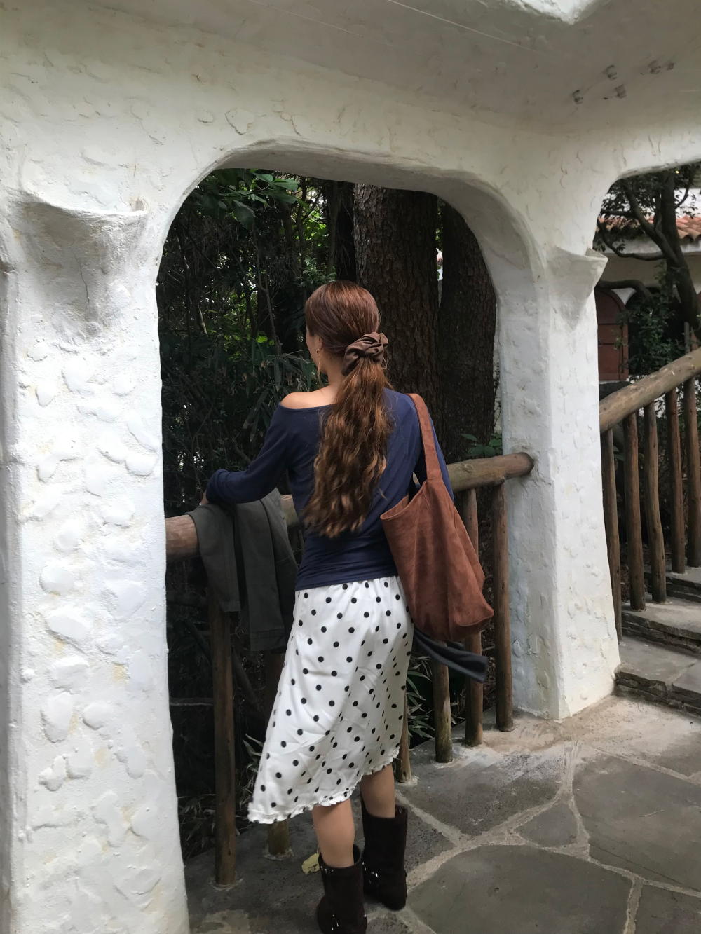 카디건 모델 착용 이미지-S1L24