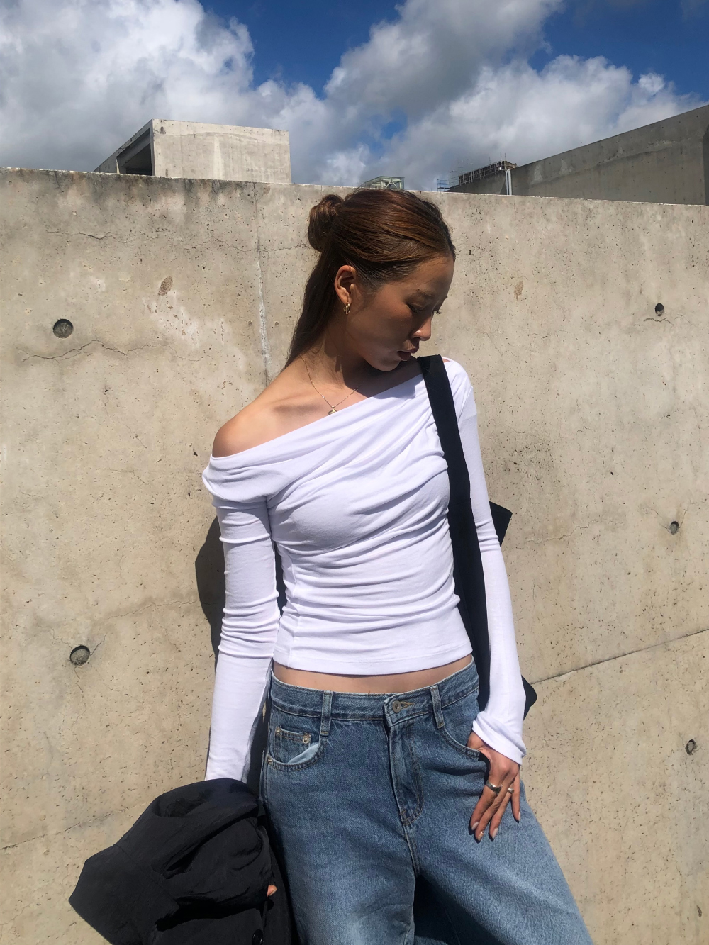 드레스 모델 착용 이미지-S1L52