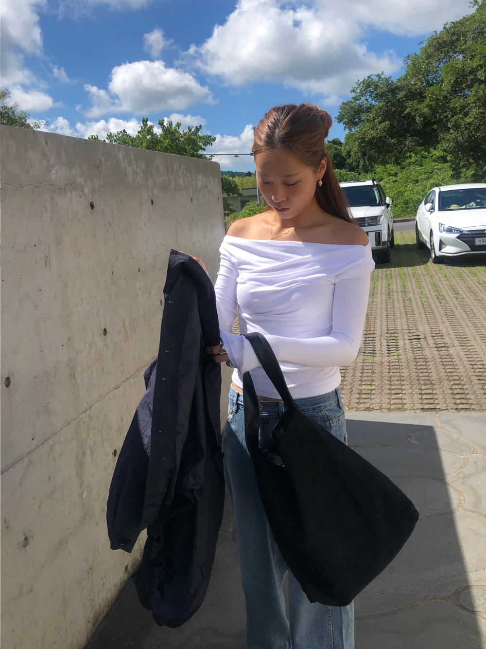 드레스 모델 착용 이미지-S1L62