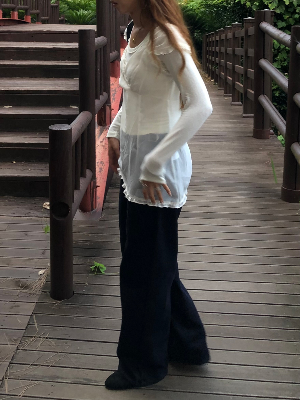 코트 모델 착용 이미지-S1L27