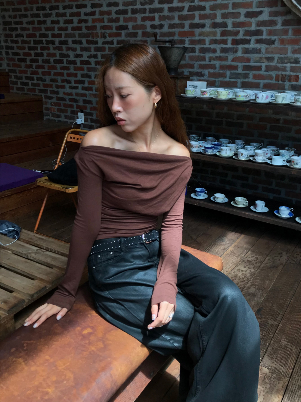 드레스 모델 착용 이미지-S1L19