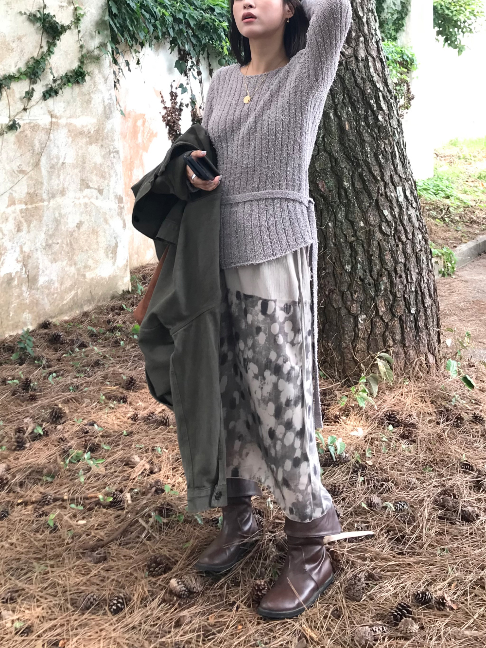 드레스 모델 착용 이미지-S1L50