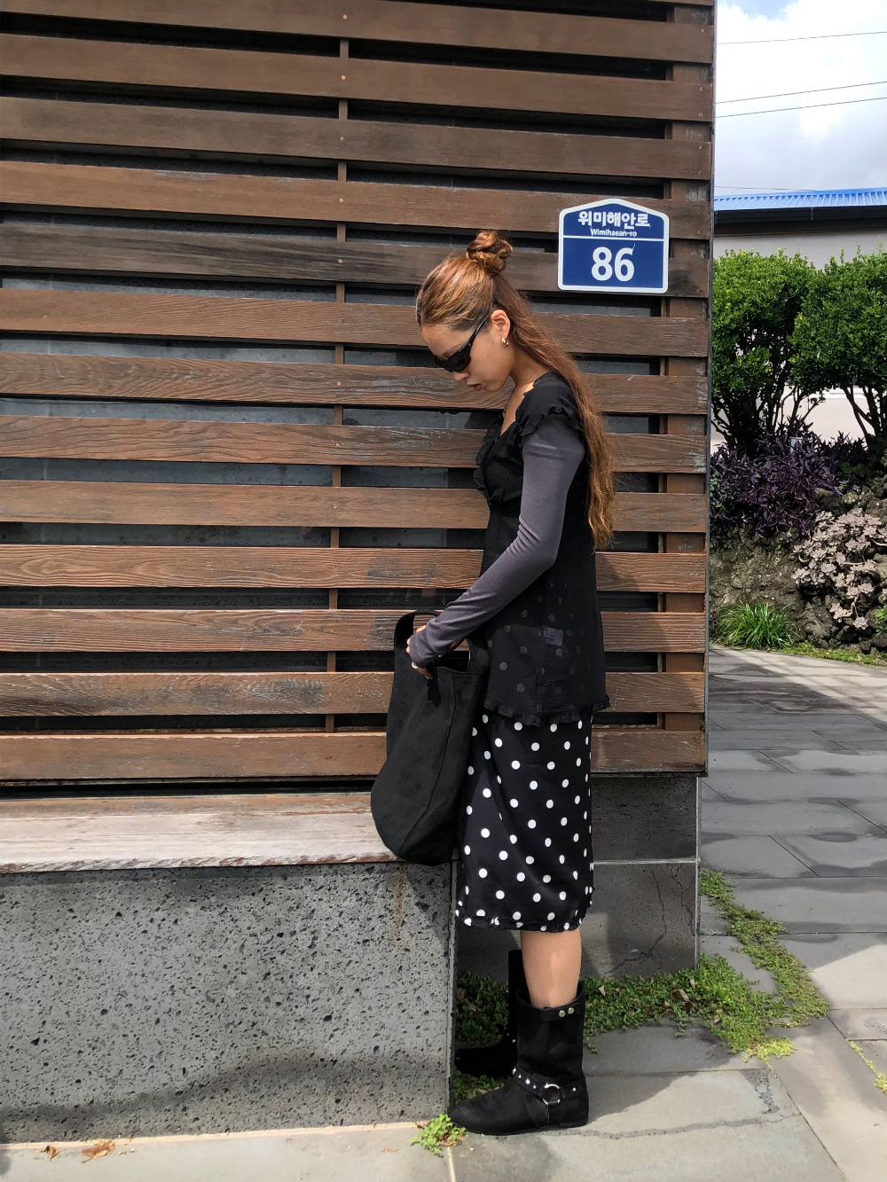 드레스 모델 착용 이미지-S1L45