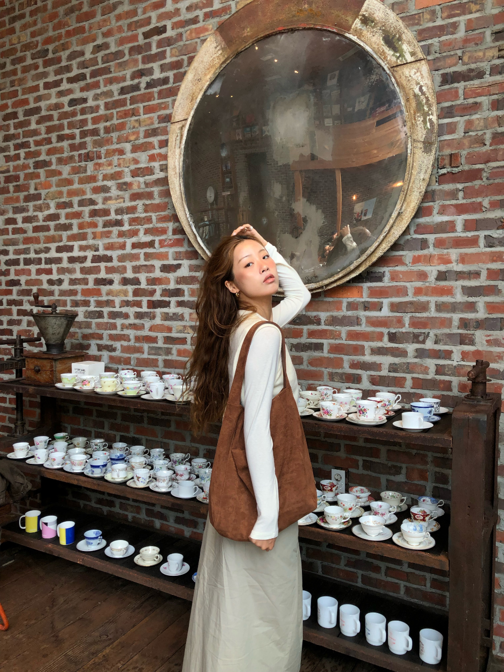 드레스 모델 착용 이미지-S1L34