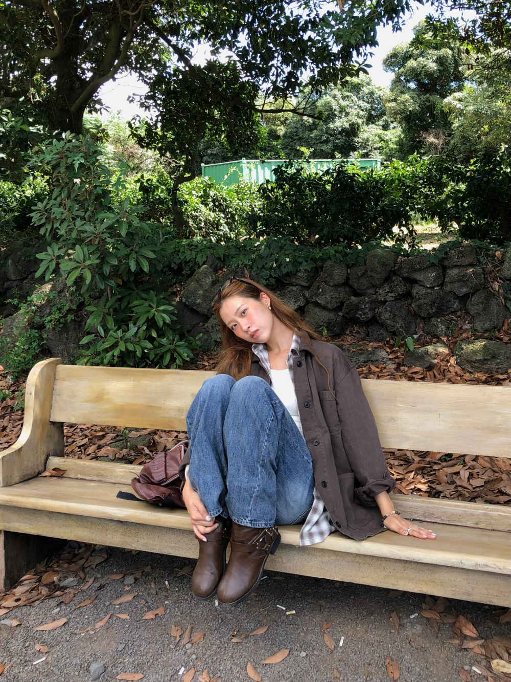 블라우스 모델 착용 이미지-S1L36