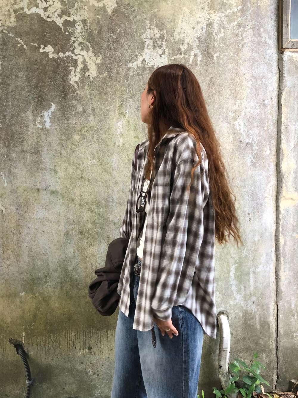 블라우스 모델 착용 이미지-S1L26