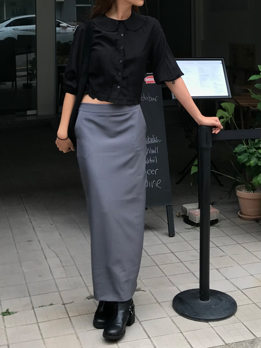 바지 모델 착용 이미지-S1L37