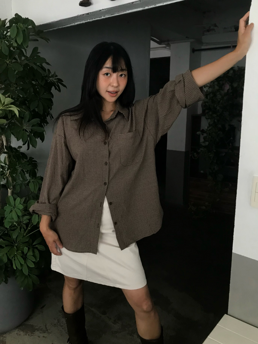 재킷 모델 착용 이미지-S1L23